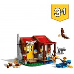 LEGO 31098 Creator 3in1 Outback Cabin Bird Watch Tower and Canal Boat Set