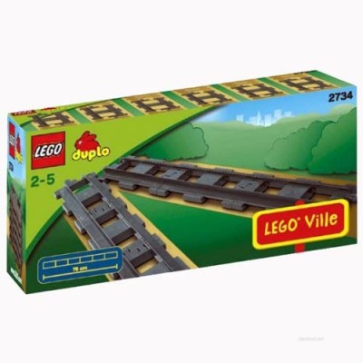LEGO DUPLO Trains 2734: Straight Rails x6
