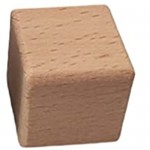 YO-HAPPY Non-toxic Log Color Wooden Block Building Blocks Balancing Block Game Rocks Educational Toy Set 10Pieces