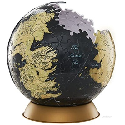 4D Cityscape Game of Thrones (GoT) 3D Westeros and Essos Globe Puzzle  6-inch