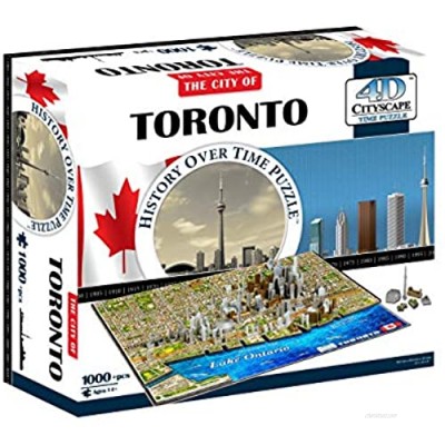4D Cityscape Toronto  Canada Puzzle