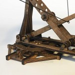 Adjustable Crossbow Siege Machinery 3D DIY Model Kits for Children and Adults 14 and up!- Antique Wooden Puzzle