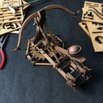 Adjustable Crossbow Siege Machinery 3D DIY Model Kits for Children and Adults 14 and up!- Antique Wooden Puzzle