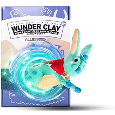 Allessimo - Wunderclay 3D Air-Dry Clay Puzzle Rabbit Clay Kit for Boys Girls  Build Jigsaw Assembly Puzzles for Ages 5+