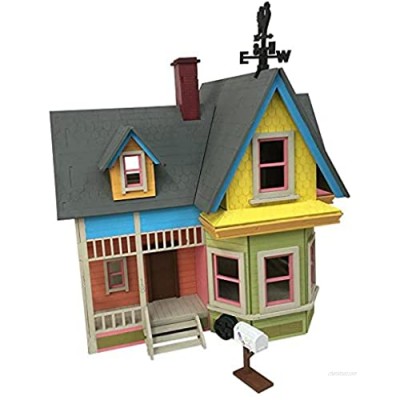 Bird's Wood Shack UP House Model Kit - 3D Wooden Puzzle for Adults - DIY Craft Kit - Easy to Assemble - Size When Assembled: 10.5" Wide x 14" Long x 14.5" High