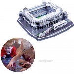 Estadio Santiago Bernabeu Stadium 3D Puzzle DIY Football Field Model for Children & Adults 160 Pieces