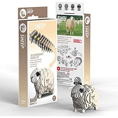 EUGY 018 Sheep Eco-Friendly 3D Paper Puzzle