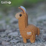 EUGY 034 Llama Eco-Friendly 3D Paper Puzzle [New Seal]
