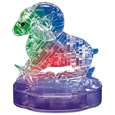 GracesDawn Crystal Twelve Constellations Deluxe 3D Puzzle Colorful Crystal Decoration (Aries)