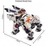 Microworld 3D Metal Puzzel Mechanical White Polar Bear Challenging Laser Cut Jigsaw Collection Model Building Kit - D009 Bear Treasure King