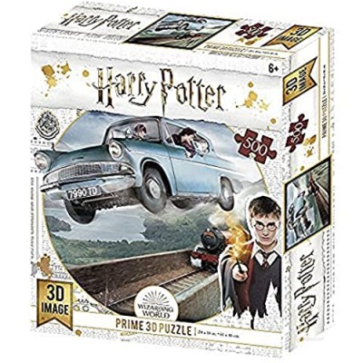 Prime 3d H Redstring Lenticular Puzzle Harry Potter Ford Anglia 500 Pieces (3D Effect)