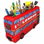 Ravensburger London Bus 216 Piece 3D Jigsaw Puzzle for Kids and Adults - Easy Click Technology Means Pieces Fit Together Perfectly