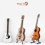 Wood Trick Set of Mini 3D Puzzles - Gingerbread Guitar Apple - 3D Wooden Puzzle - Great STEM Project for Beginners