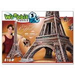 WREBBIT 3D Eiffel Tower Jigsaw Puzzle Standard