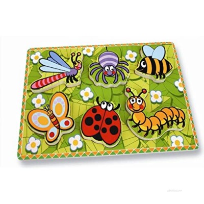 Andreu Toys 30 x 22.5 x 2 cm Insects First Puzzle (Multi-Colour)