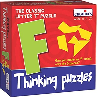Creative Educational Letter F Creative Pre-School Thinking Puzzles