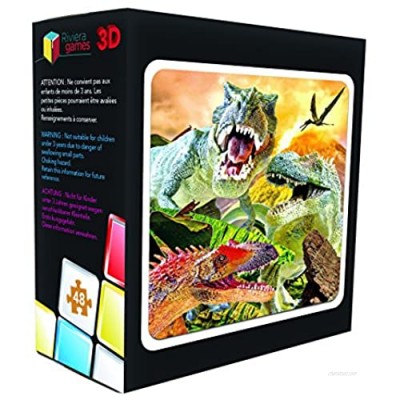 Great Gizmos RP3D02 3D Dinosaur Puzzle  Multi-Colours