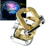 Hongzer Adult Intelligence Buckle Four Leaf Clover Lock IQ Teaser Unlock Toy Adult Intelligent Puzzle Lock Educational Toy IQ Teaser Toy