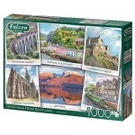 Jumbo Falcon de Luxe - Greetings from Scotland Jigsaw Puzzles for Adults 1 000 Piece