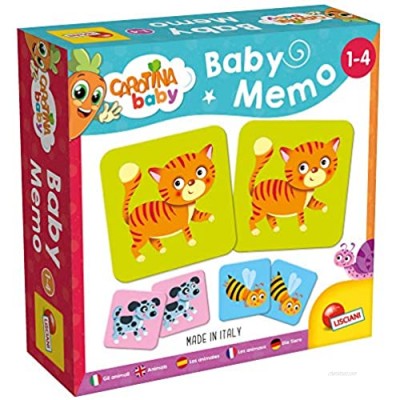 Lisciani Carotina Baby Memory Game  Animals - 80045