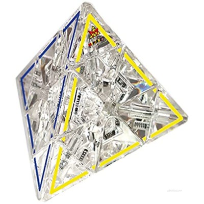 Meffert's M5093 Pyraminx Crystal Puzzle  Multi-Colour