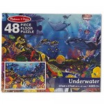 Melissa & Doug Puzzle Underwater Floor 48 Piece