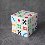 3X3x3 Magic Cube dice Stickerless Magic Puzzle Cube