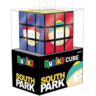 South Park Rubik's Cube | Collectible Puzzle Cube Featuring Characters - Stan  Kyle  Cartman  Kenny  and Butters | Officially Licensed 3x3x3 Comedy Central South Park Rubiks Cube