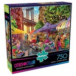 Buffalo Games - Brooklyn Flower Market - 750 Piece Jigsaw Puzzle