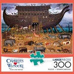 Buffalo Games - Charles Wysocki - Noah and Friends - 300 Large Piece Jigsaw Puzzle