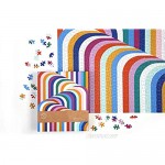 Galison Now House by Jonathan Adler Vertigo 1000 Piece Jigsaw Puzzle Contemporary Abstract Art Puzzle with a Multitude of Colors in Unique Patterns