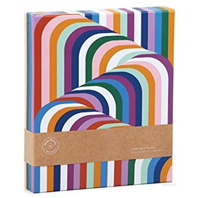 Galison Now House by Jonathan Adler Vertigo 1000 Piece Jigsaw Puzzle  Contemporary Abstract Art Puzzle with a Multitude of Colors in Unique Patterns