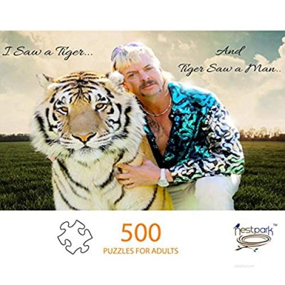 Joe Exotic Tiger King Puzzle - Jigsaw Puzzles for Adults 500 Piece - Funny Puzzles  Funny Gifts & Gag Gifts