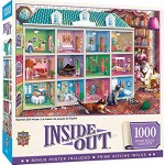 MasterPieces Inside Out 1000 Puzzles Collection - Sophia's Doll House 1000 Piece Jigsaw Puzzle