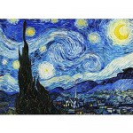 MaxRenard 1000 Piece Puzzles for Adults Starry Night Jigsaw Puzzle 1000 Pieces Van Gogh Puzzle Cool Classic Famous Paintings