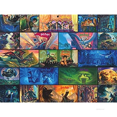 New York Puzzle Company - Harry Potter Harry Potter Collage - 1000 Piece Jigsaw Puzzle