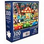 Page Publications Collection - Amusement Park Jigsaw Puzzles 300 Pieces for Adults - Games for Adults Teens and Kids