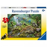 Ravensburger 5166 Rainforest Animals - 60 Piece Puzzles for Kids Every Piece is Unique Pieces Fit Together Perfectly