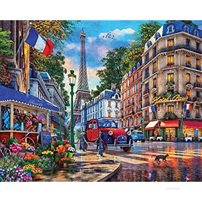 Springbok's 1000 Piece Jigsaw Puzzle Paris Street Life