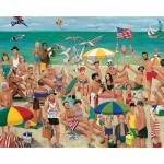 White Mountain Puzzles What A Beach - 1000 Piece Jigsaw Puzzle