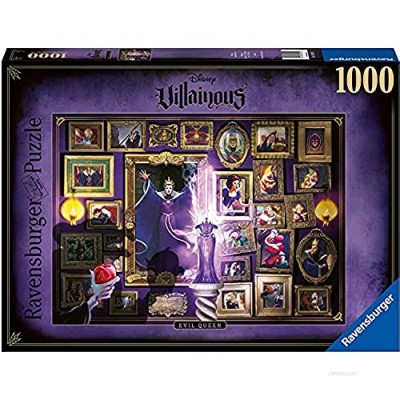 WOGE Puzzle Evil Queen 1000 Pieces - Every Piece is Unique  Softclick Technology Means Pieces Fit Together Perfectly