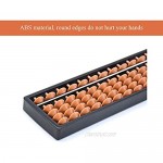 Abacus Soroban 17 Digits Rods Chinese Japanese Abacus Calculator Educational Tools Abacus Counting Tool for Adults Kids