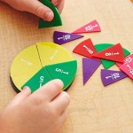 EAI Education Fraction Circles: Numbered - Set of 51