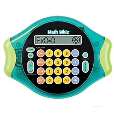 Educational Insights Math Whiz - Electronic Math Game: Addition  Subtraction  Multiplication & Division  Ages 6+