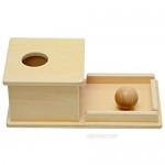 Elite Montessori Object Permanence Box with Tray and Ball