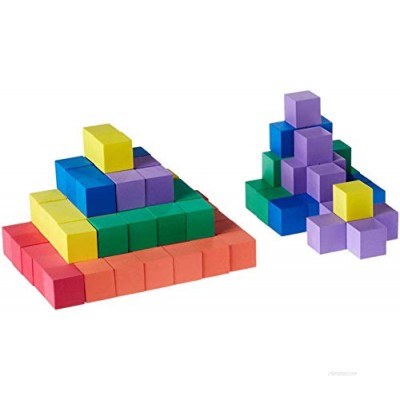 hand2mind Foam Blocks  Counting Cubes for Kids Math  1 Inch Blocks for Preschool Crafts  Early Math Manipulatives for Preschool  Classroom Supplies for Teachers Elementary (Pack of 100)