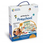 Learning Resources All Ready for Preschool Readiness Kit Home School Counting & Fine Motor Skills Toy Ages 3+