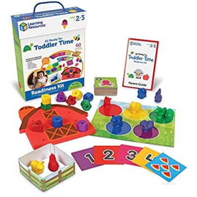 Learning Resources All Ready For Toddler Time Activity Set  Counting  Sorting  Homeschool  22 Pieces  Ages 2+