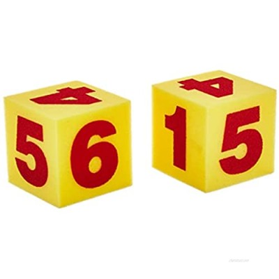 Learning Resources Giant Soft Cubes - Numerals