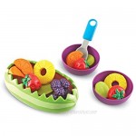Learning Resources New Sprouts Fresh Fruit Salad Set Pretend Play Food 18 Piece Set Ages 18 mos+ Multi-color 5